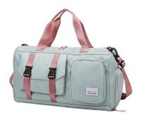 Lightweight Gym Duffel, Travel Duffel Bag for Men, Dry Wet Separation Duffel, Wet Dry Gym Bag, Large Weekend Duffel Bag, Carry on Travel Bag, Men's Gym Bag for Weekender Duffel Bag