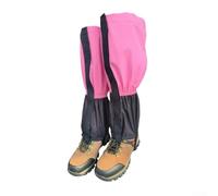 Lightweight Hiking Gaiters 200g Winter Trekking Gear(Pink) | Ultra-light 200g weight, 45cm height, easy carry pack, reduces leg fatigue during long treks