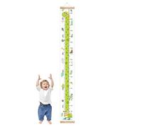 Lightweight Kids Height Chart, Decorative Growth Tracker, Removable Canvas Wall Chart with Lanyard for Baby Room, Nursery, Playroom, Home Decor, 160 g, Multicolor