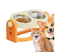 Lightweight Kitten Bowls - Detachable Cat Bowl ¦ Ergonomic Pets Accessory for Dog, Pet Bowl with Adjusted Angle, Pet Supplies Feeding Bowls, Mealtime Cat Accessory for Daily Feed