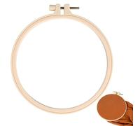 【Lightweight Material】Embroidery made of PP material are light in texture. You can embroider for a long time without tiring your arms and shoulders. They are the best choice for embroidery tools