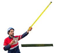 Lightweight Measuring Sticks for Height, Portable High-Voltage Measuring Rods, Tower Rule Power Measurement/Street Light Maintenance(15m)