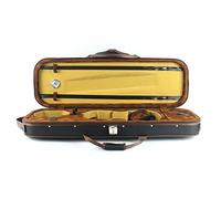 Lightweight Oxford Cloth Anti-Stress Oblong Violin Case With Adjustable Straps Tamaño Completo Violín Caso (Color : 3/4)