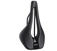 Lightweight Road Bike Seat, Short Nose Racing Bicycle Saddle, Hollow Breathable Painless Triathlon/355(Black)