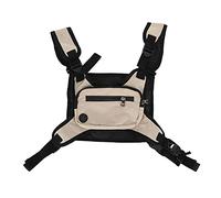 Lightweight Running Vest Backpack,Man Woman Running Storage Bag,Outdoor Gardening Bag Backpack Vest Bag with Extra Storage for Workouts Cycling Running Hiking (Khaki)