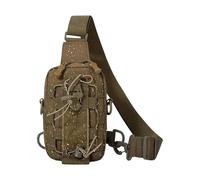 Lightweight Sling Pouch, Adjustable Shoulder Bag, 4.33x7.09 Inches Zippered Pack with Nylon Fabric, Gear Kit, Compact Storage for Phone and Wallet, Cycling Accessory for Running Hiking