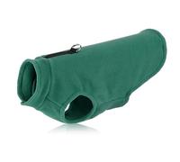 Lightweight Soft Dog Vest Fleece Warm Windproof Yorkshire Terrier Schnauzer Pug Teddy Cape Jacket,Verde,S
