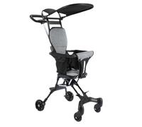 Lightweight Stroller with Canopy, Portable Compact Stroller for Travel, Easy Storage Kids Strollers, Airplane Friendly Travel Friendly Stroller 20.47x16.54x35.43" for Strolling, Traveling