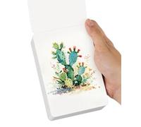 Lightwish Papel de acuarela, 100% algodón, libre de ácidos, libro de dibujo de acuarela, 60 hojas de 9 x 13 cm, papel encolado por ambos lados