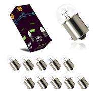 LIGHTWORLD24 10x Bombillas R5W 6V 5W BA15s G18 Luz de freno señal bombilla coche moto scooter lámpara de parada luz trasera Kfz