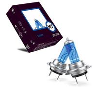 LIGHTWORLD24 2 x Bombillas H7 24V 70W Halógenas PX26d | Luz Blanca Ultra Brillante con Estilo Xenon | Lámparas de Faros para Camión, Autobús y Tractor | Blue White Efecto Xenon