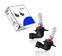 LIGHTWORLD24 2 x HIR2 9012 Bombilla halógena 12V 55W Bombilla de haz bajo Luz antiniebla Luz de circulación diurna Lámpara de coche Enchufe de repuesto PX22d