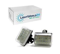 LIGHTWORLD24 iluminación LED para matrícula para Mazda CX-7 (2007-2012) y CX-5 (2013-2014), bombillas LED SMD con CanBus sin error, 6000K, 2 unidades