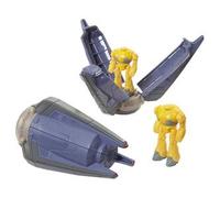 Disney Pixar Lightyear Pixar Lightyear Cyclops con nave enemiga Figura con nave de juguete, regalo para niños +4 años