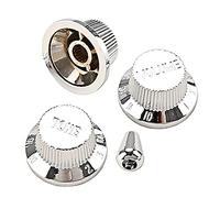 LIGIGWASH 1 juego Tapas de Perillas de Volumen y para Guitarra Eléctrica Repuestos Guitarra Accesorios Duraderos y Prácticos con Escala Clara