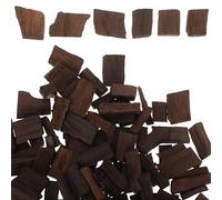 LIGIGWASH 1 Paquete de Astillas de Roble Francés Tostado para Elaboración Casera de Vino, Madera Natural 2X2 CM para Mejorar Fragancia y Gusto en Vino Tinto