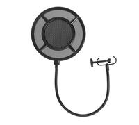 LIGIGWASH 1 pieza Funda Protectora para Micrófono Antiviento para Micrófonos Previene la Acumulación de Saliva Duradera y Reusable para Grabaciones y Transmisiones Negro