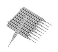 LIGIGWASH 10 Piezas End Mill Engraving Router Bits Tungsten Steel Shank For Pcb Milling Woodworking Cnc Engraving Cutter