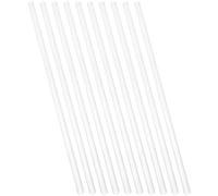 LIGIGWASH 10 Unidades Varilla Dirigir Redonda Agitación de Punta con de Laboratorio el Flujo Resistente y Adecuado para Material para Uso Vasos de Precipitados
