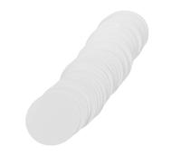 LIGIGWASH 100 piezas Unidades de Láminas Deshumidificadoras de Fibras Vegetales Redondas Protectoras Alimentarias para Mantener Snacks Frescos y Secos Latas de Galletas y Tubos de Patatas