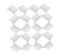 LIGIGWASH 100 Piezas Unidades Tapones Antipolvo USB C para Protectores de de Carga Resistentes al Polvo Silicona Transparente Fáciles de Instalar y Extraíbles para Proteger el Conector de