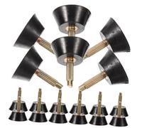 LIGIGWASH 10pares Tapones para Tacones Altos Reemplazo de Consejos para Reparación de Tacones Uso Zapatos de Tacón
