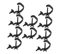 LIGIGWASH 10piezas Ganchos para Lámparas Estilo Swag Abrazadera de Luz Escenario Seguridad Garantizada para Luces de Cabeza Móvil Instalación Rápida para Bodas Fiestas y Eventos