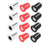 LIGIGWASH 12 Piezas Electric Guitar Potentiometer Knobs Volume Tone Caps Replacement For Bass Amplifier Accessories