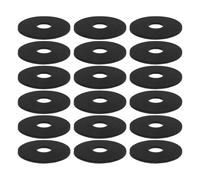 LIGIGWASH 18 Esponjas Negras de Repuesto para Bordeador de Vasos de Bar, Accesorio para Kit de Coctelería Margarita, Esponja de Vidrio para Escarchar Bordes, 18 Piezas para Uso Profesional