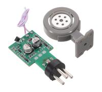 LIGIGWASH 1juego Kit Reparación Micrófono Condensador con Placa Circuito Compacto y Cápsula Electret con Soporte para Estudio Grabación Podcast DIY Fácil Instalación