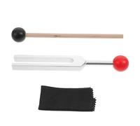 LIGIGWASH 1juego Tenedor De Afinación De Aluminio Martillo y Bolsa De Almacenamiento Instrumento De Curación Médica Para Sonido y Vibración