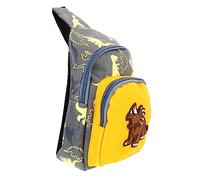 LIGIGWASH 1pieza Infantil De Bolsa De Cintura para Mochila Cross Body De Dibujos Animados Snacks y Pertenencias Pequeñas Color Gris