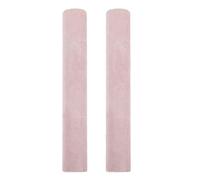 LIGIGWASH 2 mazos para cuencos : cuenco de cristal de piel de oveja rosa, varilla de sonido para meditación, accesorio tibetano para tocar instrumentos de yoga.