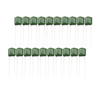 LIGIGWASH 20 Condensadores de Guitarra Eléctrica 0,047 Μf 100 V Color Verde, Condensadores de Tono Accesorios y Repuestos de Guitarra Eléctrica, Kit de 20 Piezas