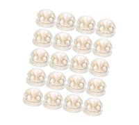 LIGIGWASH 20 Para Los Y Accesorios Para De Almohadillas Protectoras Para Pendientes Con Forma De Alfiler Traseros Suministros Para Hacer Pendientes