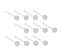 LIGIGWASH 20piezas Anillos Nasales Para Piercing Retenedores Transparentes Para Nariz Para Trabajo y Deporte