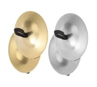 LIGIGWASH 2pares Platillos De Dedo Para Danza Del Vientre Platillos De Rendimiento Pequeños Para Interpretaciones De Danza Instrumento Musical Musicales