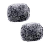 LIGIGWASH 2piezas Funda De Micrófono De Felpa Antisalpicaduras Protector Para Micrófono Para Ktv Unidades