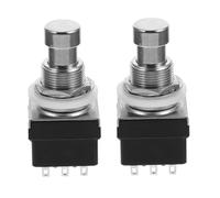 LIGIGWASH 2piezas Pedales De Efectos De Guitarra Tapas De Botones De Pedal Para Actuaciones Casa Escenario Duraderos y Estables