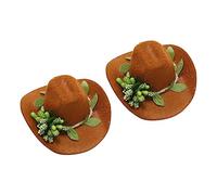 LIGIGWASH 2piezas Tapón Decorativo para Botella De Vino Cubiertas Pequeñas para Sombreros De Vino Accesorios para Fiestas para Decoración De Botellas Eventos De Fiesta