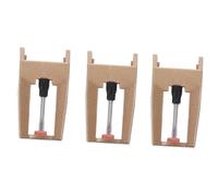 LIGIGWASH 3 piezas Agujas para Tocadiscos de Vinilo Repuesto Ligero y Resistente con Varilla de Aluminio Compatibles con Varios Modelos de Reproductores de Discos Sonido Claro y Duradero