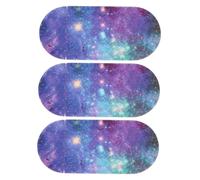 LIGIGWASH 3 Piezas Cubierta para Cámara Web Adhesiva con Diseño Estrellado Protectores de Privacidad para Portátil Móvil y Tablet Ligera y Portátil