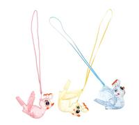 LIGIGWASH 3 Piezas Silbatos de Animales Lindos Juguetes Silbato de Pájaro para Aire