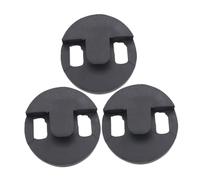 LIGIGWASH 3 Piezas Silencioso de Cello Negro Redondo Accesorio de Goma para Control de Volumen y Protección de Cuerdas Instalación Fácil para Prácticas Ambientes Sensibles al Ruido
