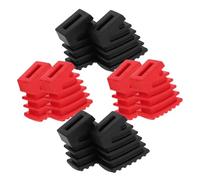 LIGIGWASH 4 Piezas Drum Rack Leg Covers Anti-slip Plastic Replacement Feet For Cymbal Stand Percussion Instrument Accessories Easy Installation Compatible With Various Drum Rack Styles