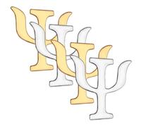 LIGIGWASH 4piezas De Broche De Diseño De Psicología Estilo Japonés Accesorio Para Vestido Broches De Broches Para Ropa Prendedor De Broche Para Mujeres