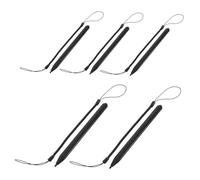 LIGIGWASH 5 Juegos Stylus Pen For Resistive Screen Touch Tablets with Spring Rope Portable LCD Writing and Drawing Pens For Smartphone Office School Use