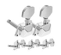LIGIGWASH 5piezas Perillas De Afinación De Guitarra Para Guitarras Eléctricas y Acústicas Clavijas De Afinación Semicerradas Botón De