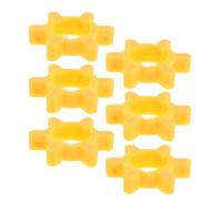 LIGIGWASH 6 Piezas Abridor de Tapas de Rosca Compacto Herramienta Antideslizante para Botellas y Latas de Refresco Anillo Portátil para Viaje Removedor de Tapones Ajustados