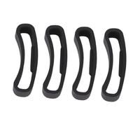 LIGIGWASH 6 piezas Anillos para Correa de Reloj de Goma Sujetadores de Banda Suaves y Resistentes para Core y